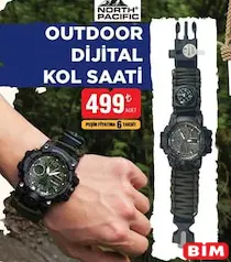 NORTH PACİFİC OUTDOOR DİJİTAL KOL SAATİ